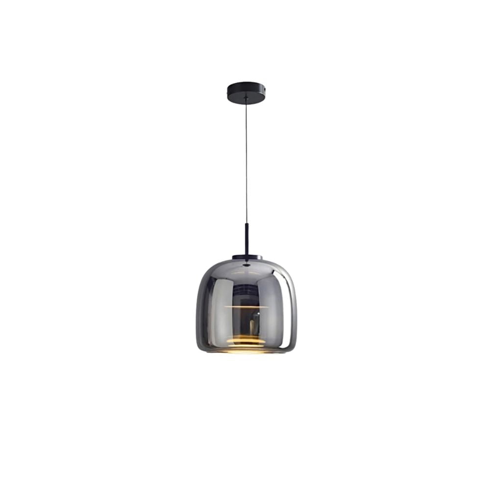 Glass Pendant Lights with Integrated LED Adjustable Cord and Dome-Shaped Shade - Image 40