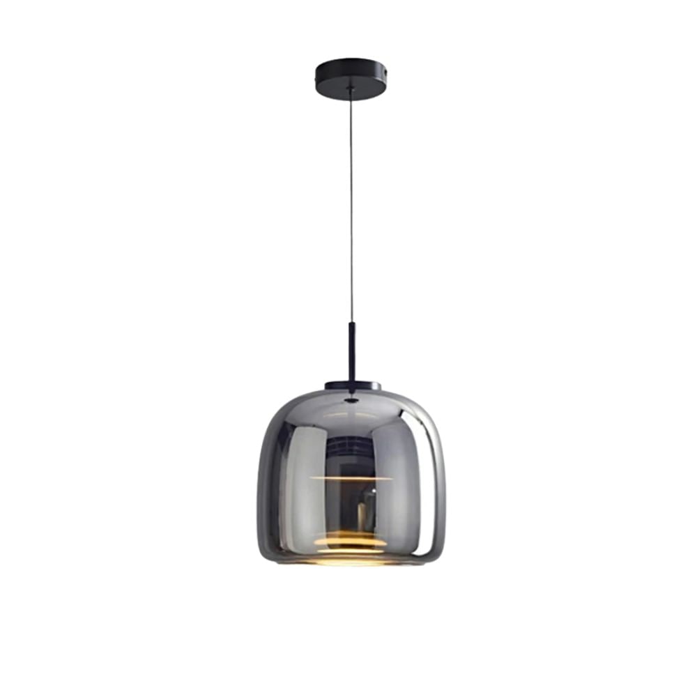 Glass Pendant Lights with Integrated LED Adjustable Cord and Dome-Shaped Shade - Image 42