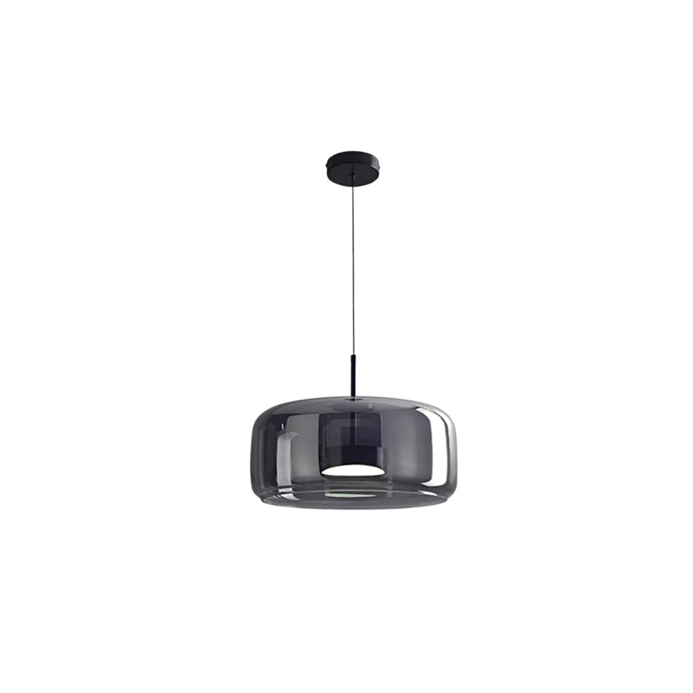 Glass Pendant Lights with Integrated LED Adjustable Cord and Dome-Shaped Shade - Image 43