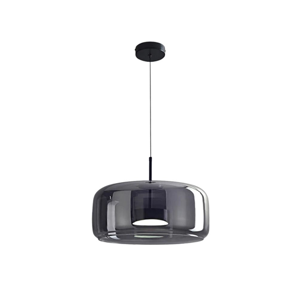 Glass Pendant Lights with Integrated LED Adjustable Cord and Dome-Shaped Shade - Image 44