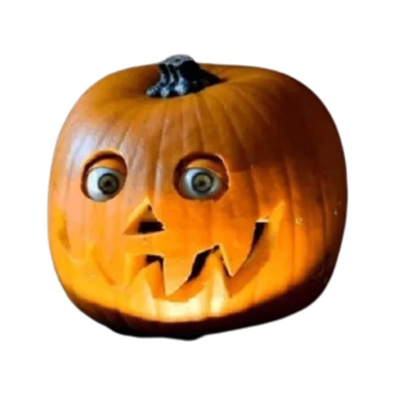 Halloween Animatronic Pumpkin Prop with Moving Eyes for Scary Party Decoration - Image 11