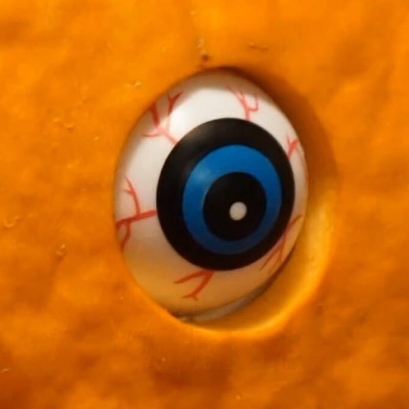 Halloween Animatronic Pumpkin Prop with Moving Eyes for Scary Party Decoration - Image 3
