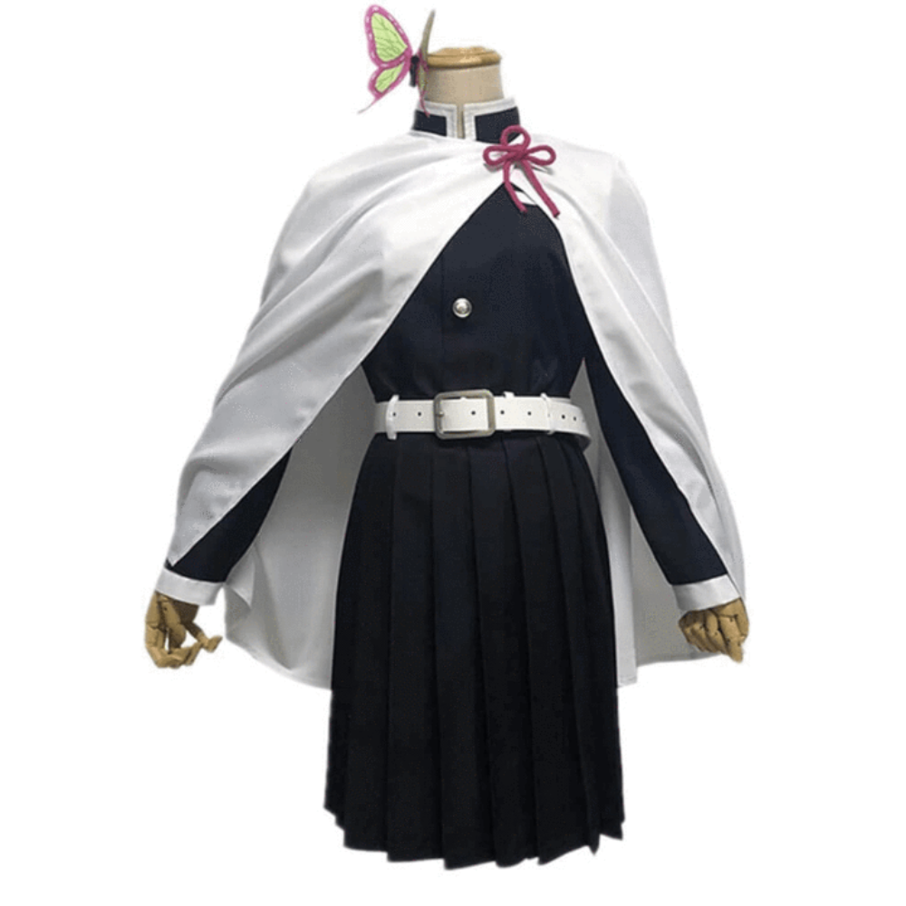 Halloween Anime Cosplay Costume with Kimono Haori and Obi Belt for Kids' Dress Up Party - Image 16