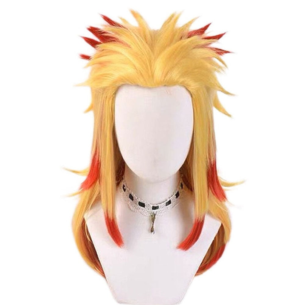 Halloween Anime Cosplay Wig with Layered Spiked Styling and Pre-Styled Hair for Costume Party Events - Image 11