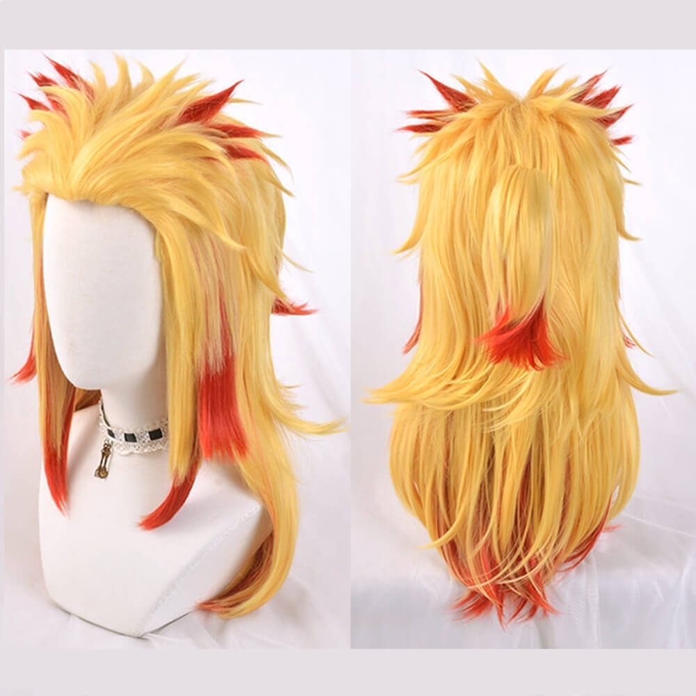 Halloween Anime Cosplay Wig with Layered Spiked Styling and Pre-Styled Hair for Costume Party Events - Image 13