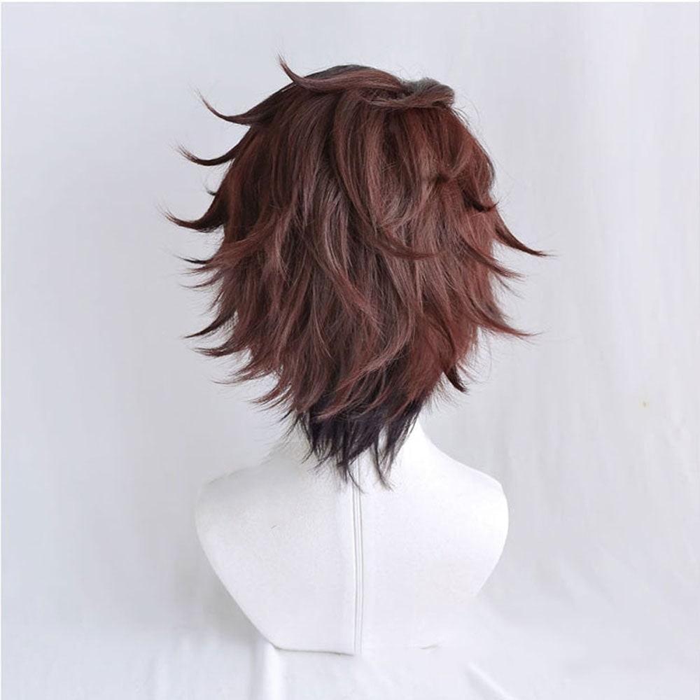 Halloween Anime Cosplay Wig with Layered Spiked Styling and Pre-Styled Hair for Costume Party Events - Image 2