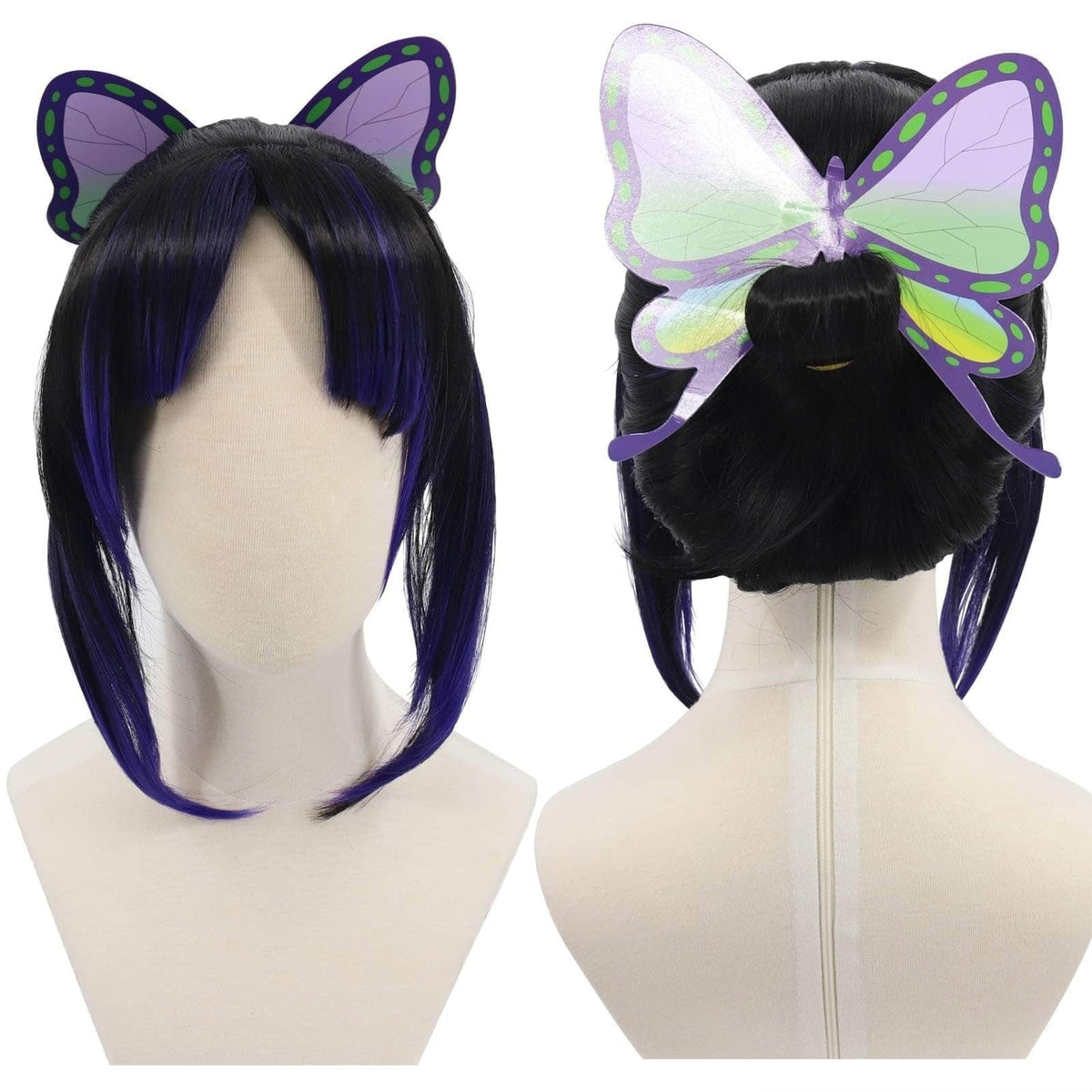 Halloween Anime Cosplay Wig with Layered Spiked Styling and Pre-Styled Hair for Costume Party Events - Image 5