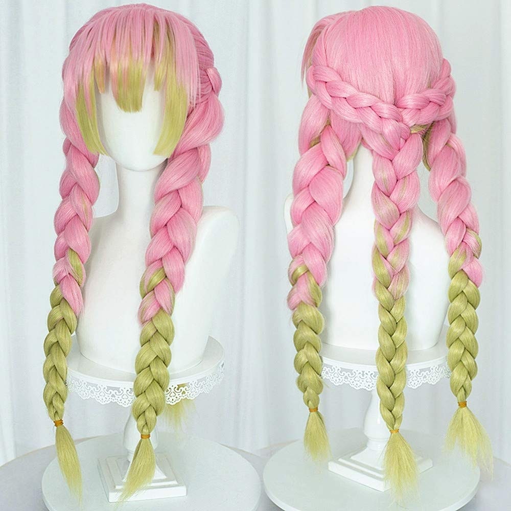 Halloween Anime Cosplay Wig with Layered Spiked Styling and Pre-Styled Hair for Costume Party Events - Image 7