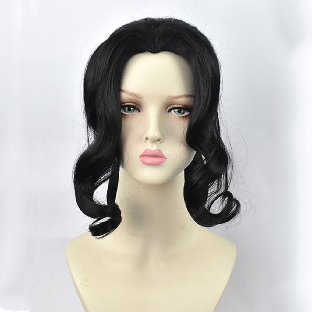 Halloween Cosplay Wig with Layered Choppy Cut and Blunt Bangs for Anime Character Costume - Image 12