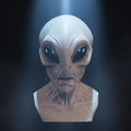 Halloween Creepy Alien Mask Full Head Latex Costume for Party - Image 1
