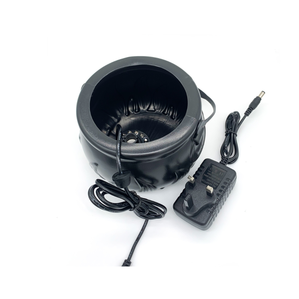 Halloween Fog Maker Cauldron with Color-Changing LED Lights and Mist for Party Decoration - Image 4