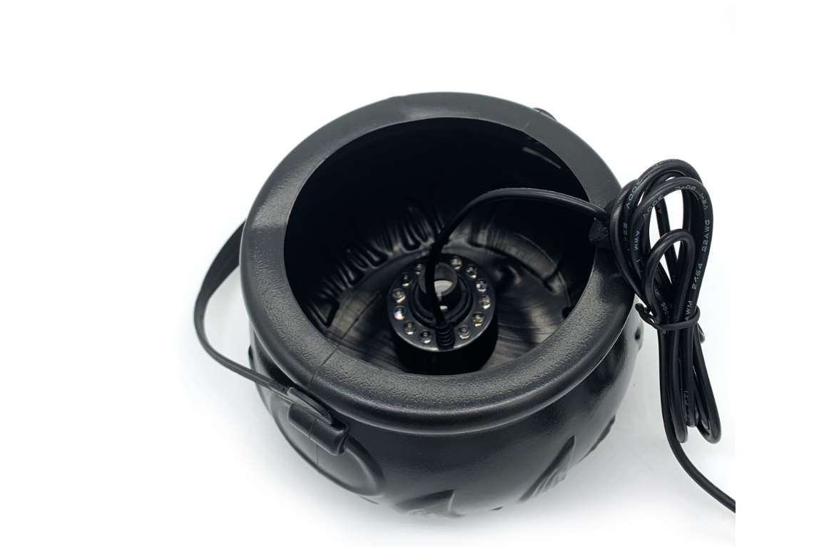 Halloween Fog Maker Cauldron with Color-Changing LED Lights and Mist for Party Decoration - Image 6