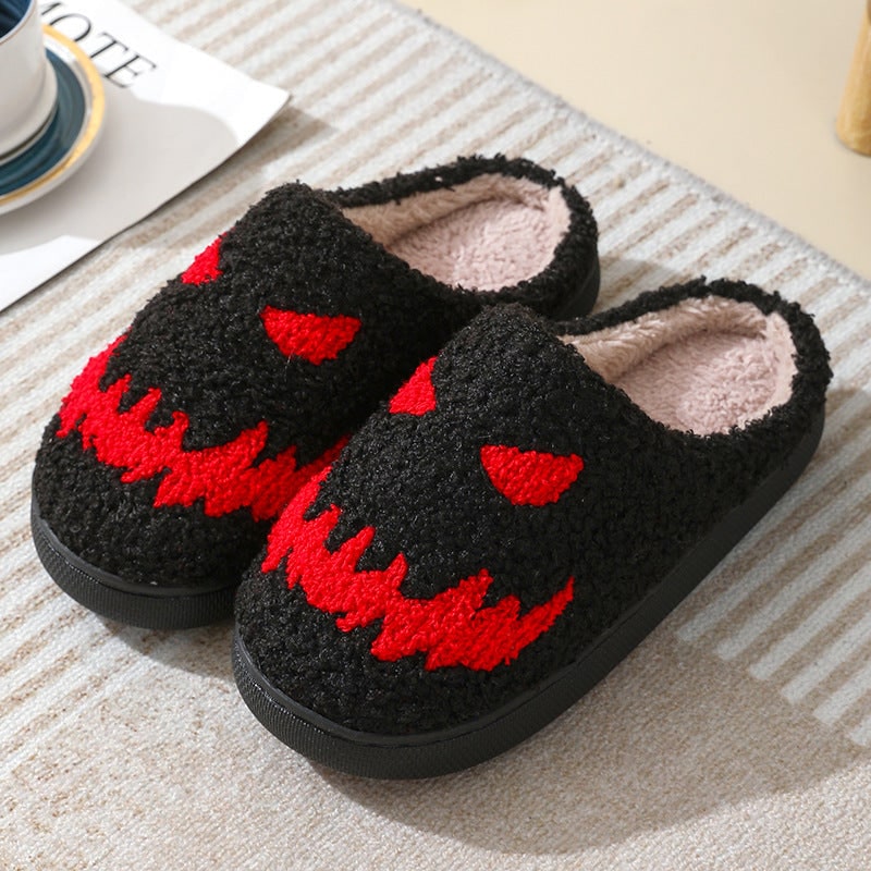 Halloween House Slippers with Arch Support Plush Fleece Lining and Non-Slip Sole - Image 8