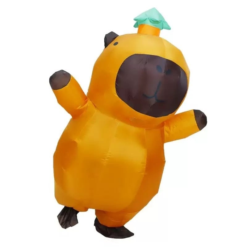 Halloween Inflatable Costume Full Body Animal Outfit with Clear Viewing Window and Elasticated Cuffs - Image 4