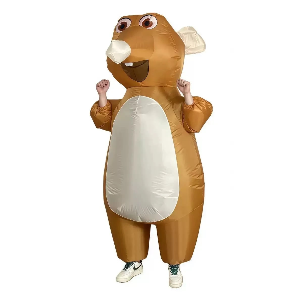 Halloween Inflatable Costume Full Body Animal Outfit with Clear Viewing Window and Elasticated Cuffs - Image 6