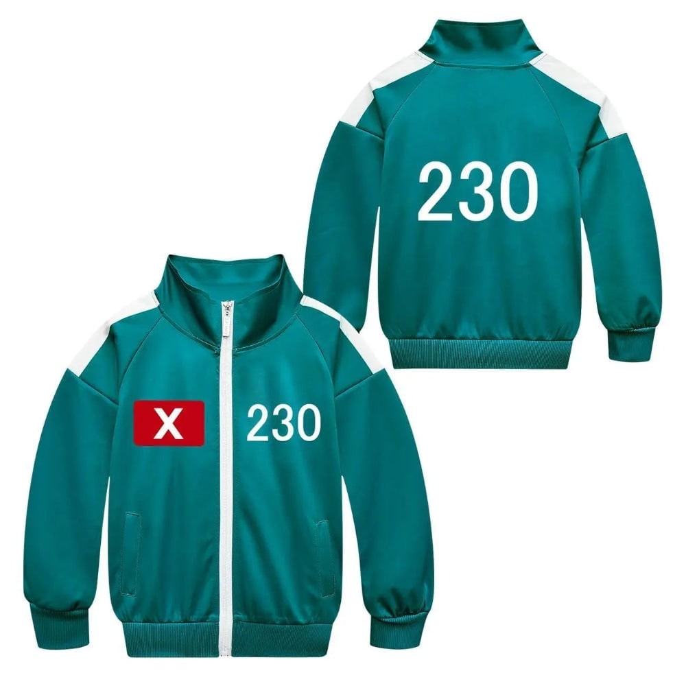 Halloween Kids' Tracksuit Costume Three-Piece Set with Jacket Pants and T-Shirt - Image 13