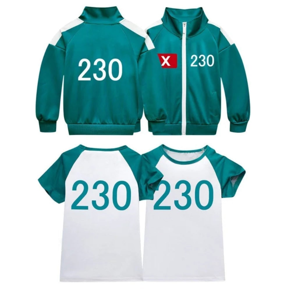 Halloween Kids' Tracksuit Costume Three-Piece Set with Jacket Pants and T-Shirt - Image 15