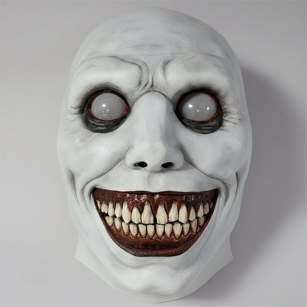 Halloween Scary Creepy Latex Mask with LED Light Up and Adjustable Strap for Horror Costume Party - Image 10