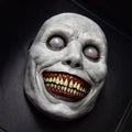 Halloween Scary Face Mask with Sharp Teeth and Wrinkled Skin for Demon Clown Horror Party Costume - Image 4