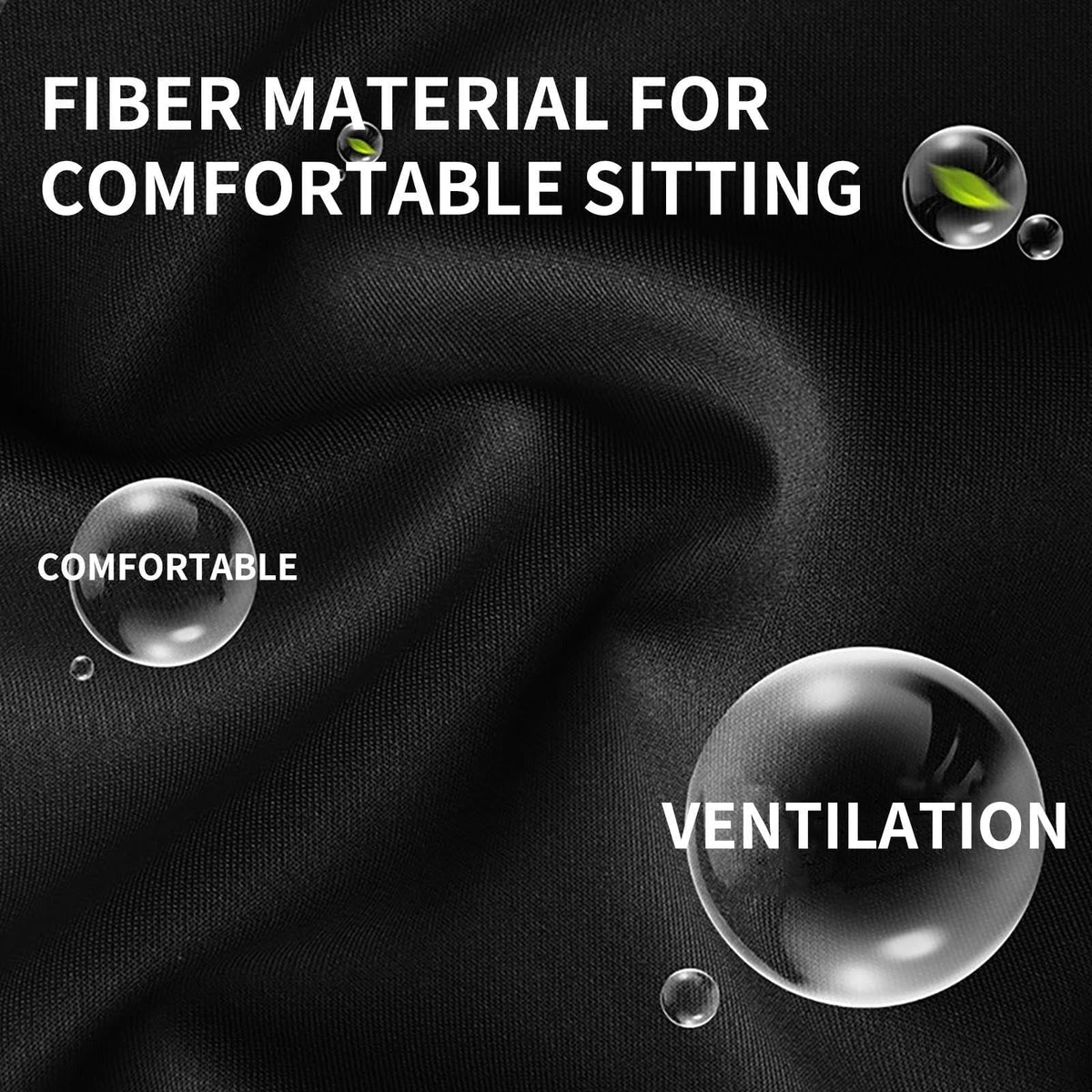 Heated Car Seat Cover and Cushion with Backrest Support Quilted Padding and 12v Power Adapter - Image 6