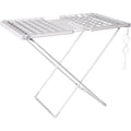 Heated Clothes Drying Rack with Foldable Wings and Aluminum Bars for Fast Indoor - Image 7