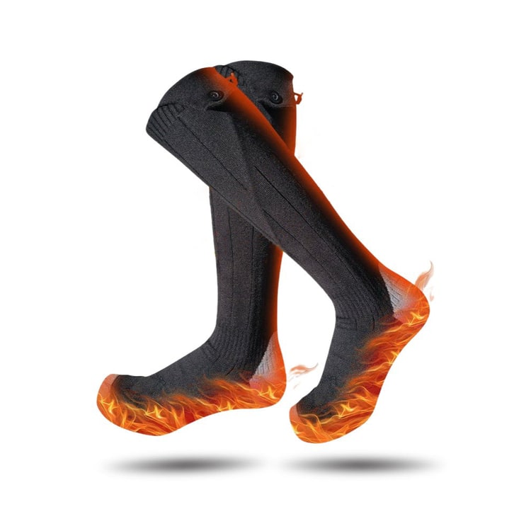 Heated Compression Socks for Women and with Battery Pockets Thermal Support - Image 1