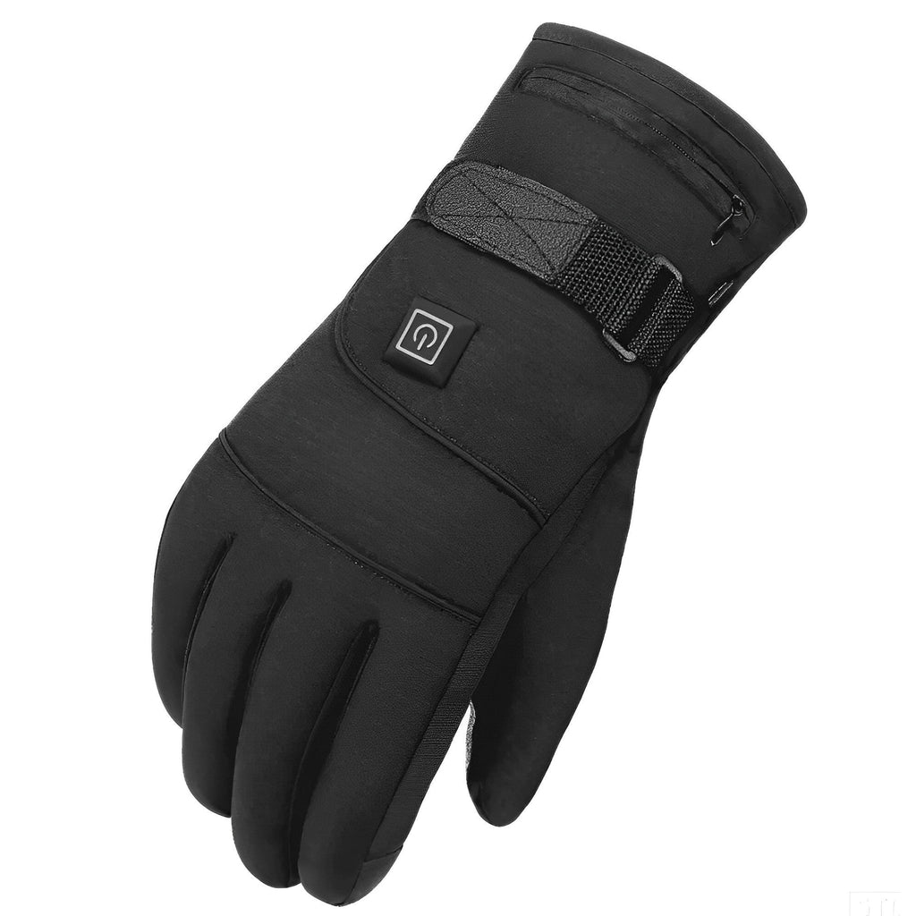 Heated Gloves for Cold Hands Snow Ski with Touchscreen Fingertips and Waterproof Wrist Strap - Image 8