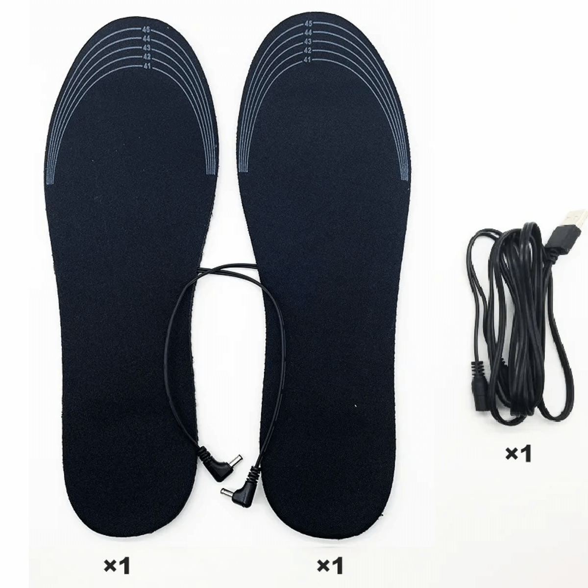 Heated Insoles Usb-Powered with Trim-To-Fit Design and Adjustable Heat Settings - Image 10