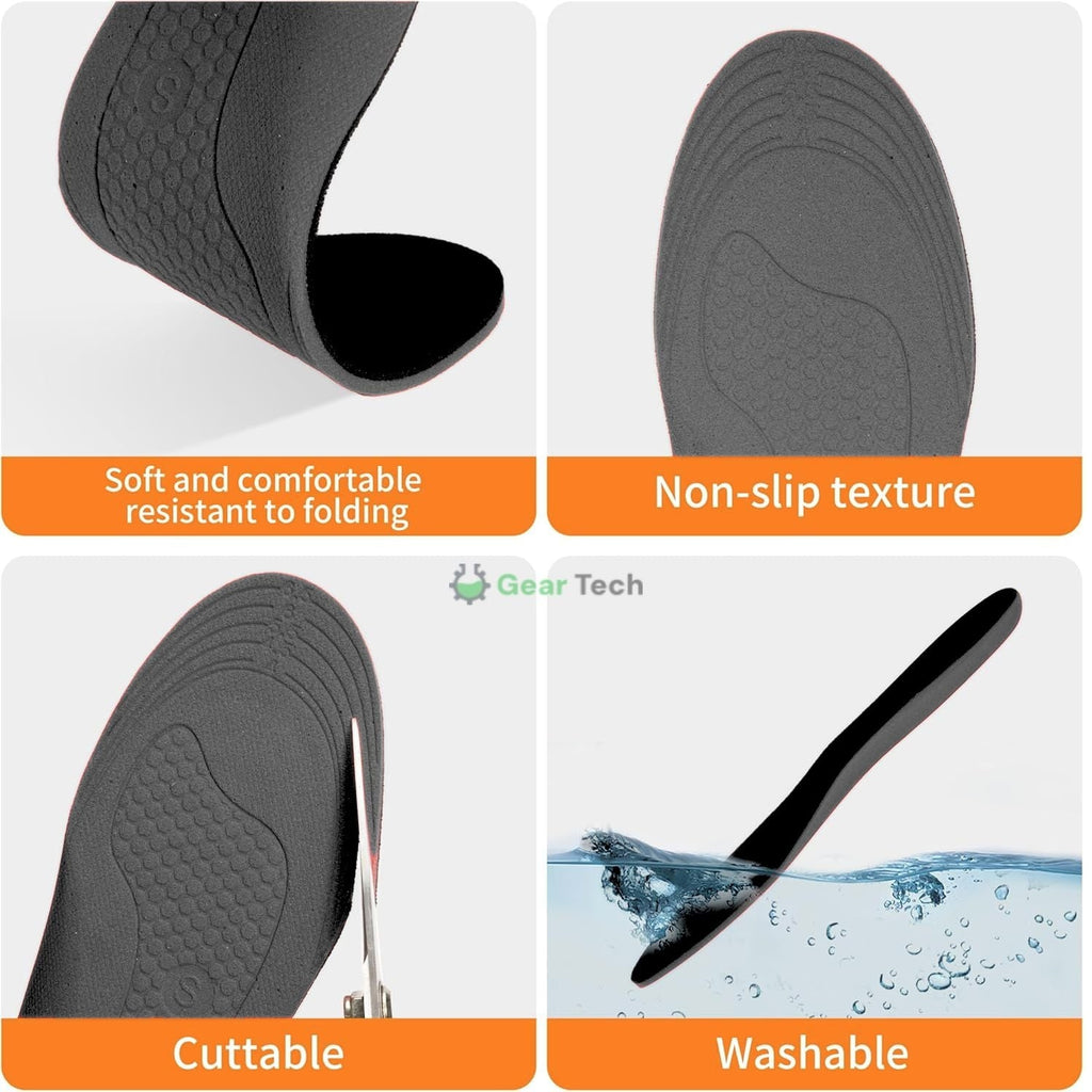 Heated Insoles Usb-Powered with Trim-To-Fit Design and Adjustable Heat Settings - Image 6