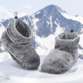 Heated Slippers with USB Warming Arch Support and Plush Faux Fur Bootie Design - Image 1