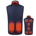 Heated Vest for Men and Sleeveless Puffer with Stand Collar Rechargeable - Image 1