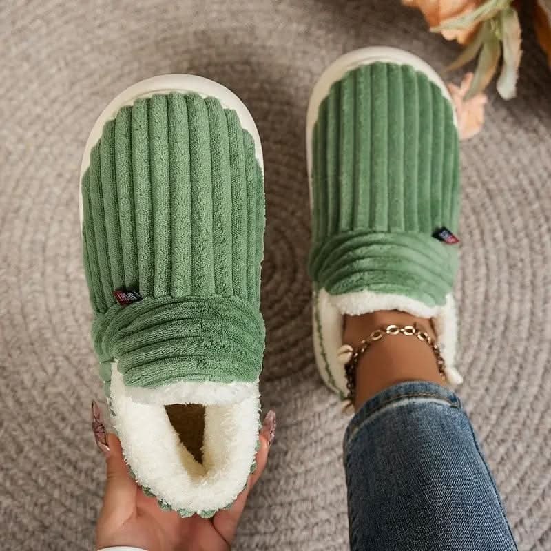 House Slipper Boots with Sherpa Fleece Lining and Non-Slip Sole - Image 1
