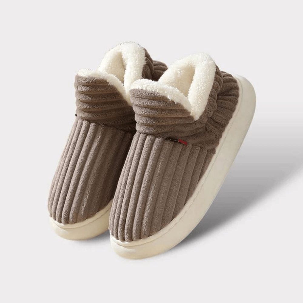 House Slipper Boots with Sherpa Fleece Lining and Non-Slip Sole - Image 11