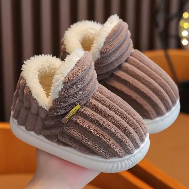 House Slipper Boots with Sherpa Fleece Lining and Non-Slip Sole - Image 12