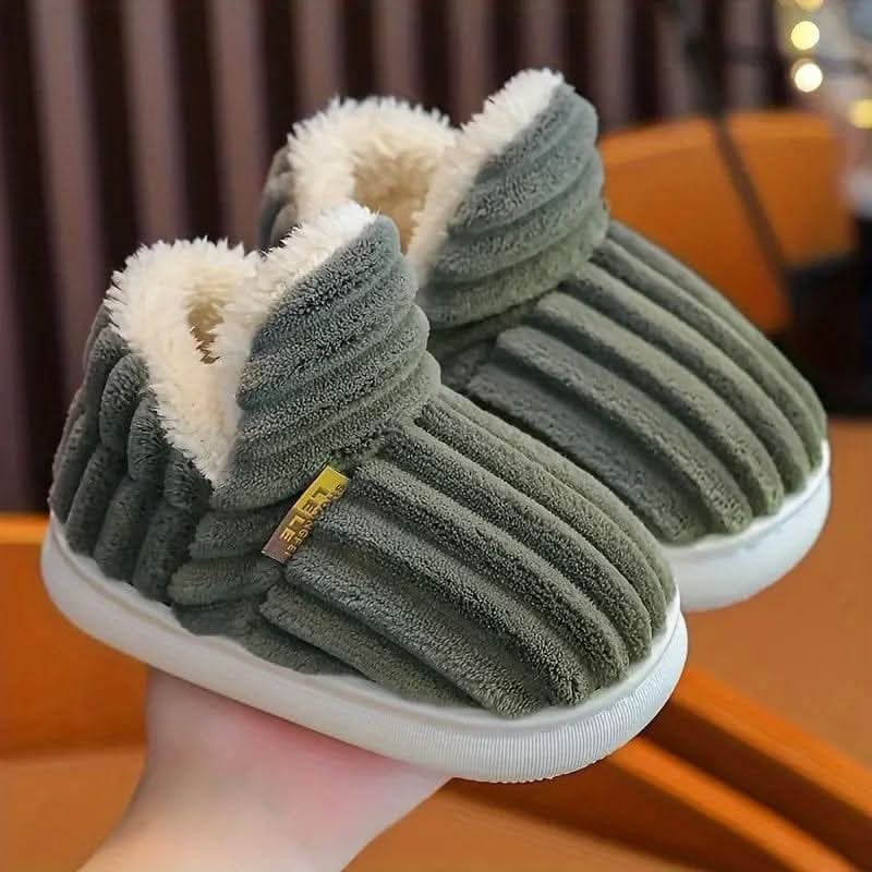 House Slipper Boots with Sherpa Fleece Lining and Non-Slip Sole - Image 14
