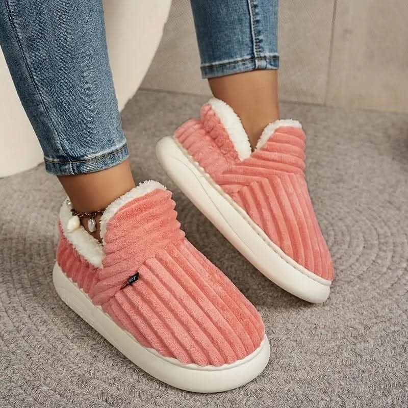 House Slipper Boots with Sherpa Fleece Lining and Non-Slip Sole - Image 4