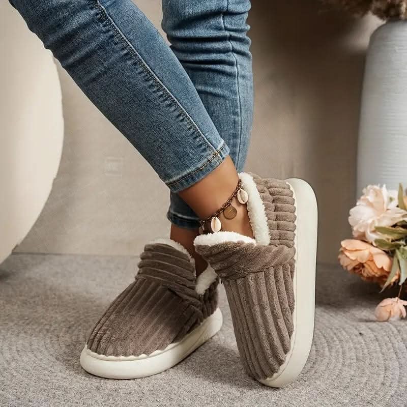 House Slipper Boots with Sherpa Fleece Lining and Non-Slip Sole - Image 5