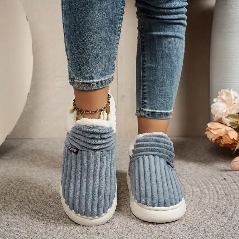 House Slipper Boots with Sherpa Fleece Lining and Non-Slip Sole - Image 7