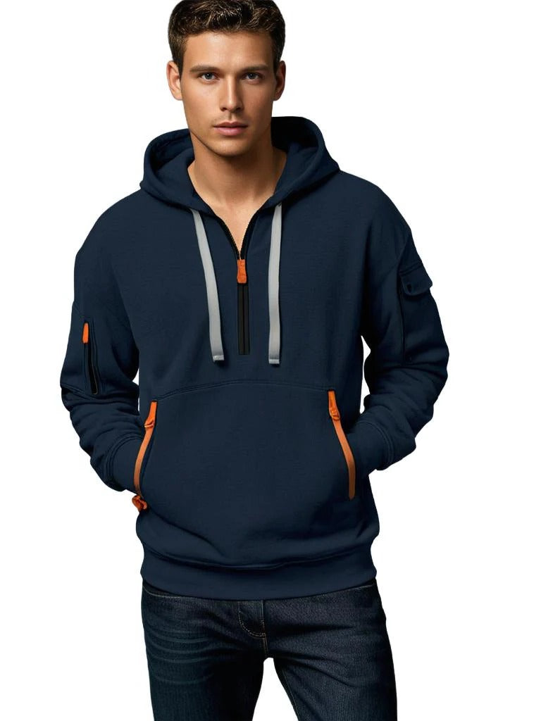 Herren Freizeit Kapuzenpullover Sweatshirt