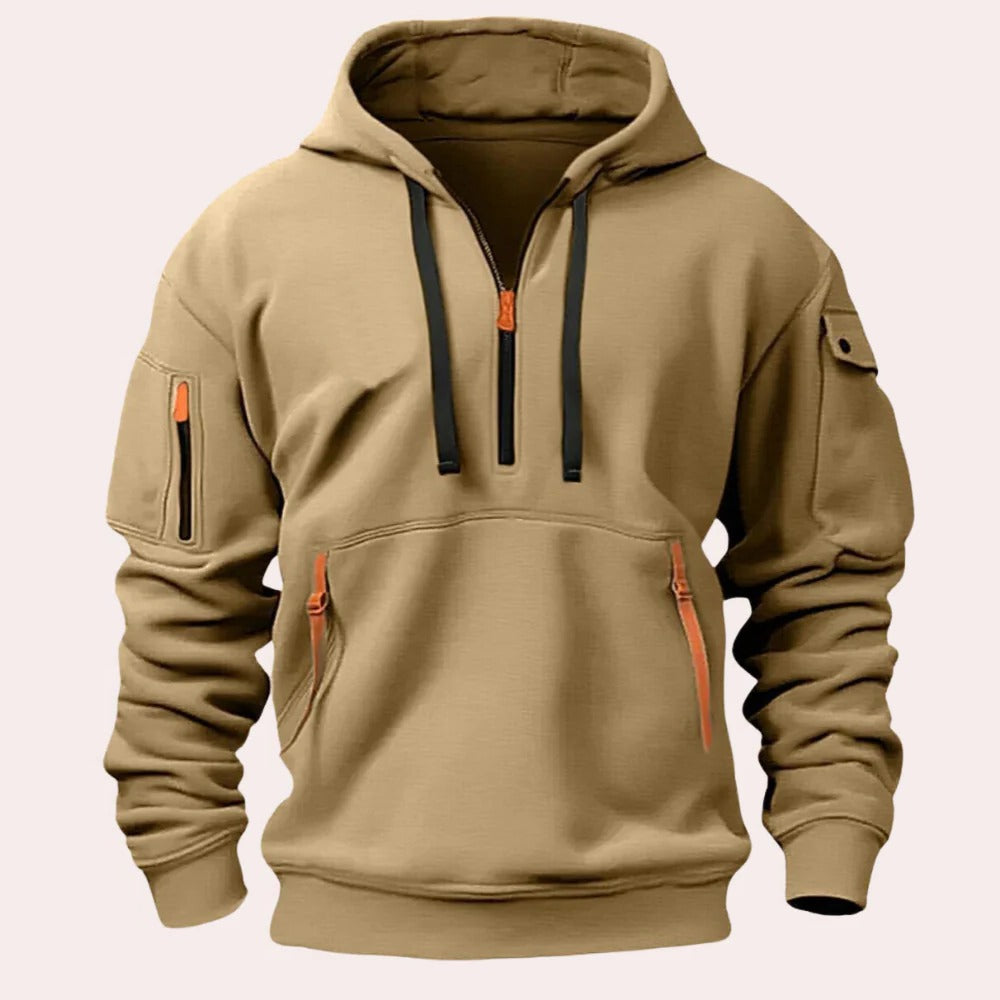 Herren Freizeit Kapuzenpullover Sweatshirt