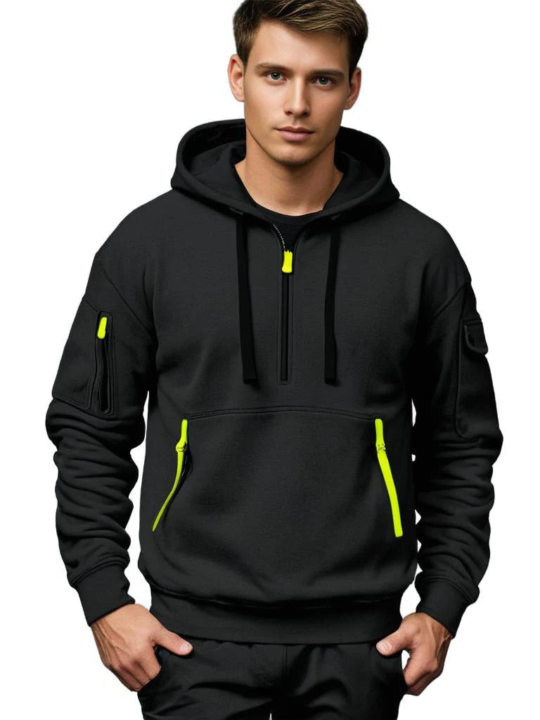 Herren Freizeit Kapuzenpullover Sweatshirt