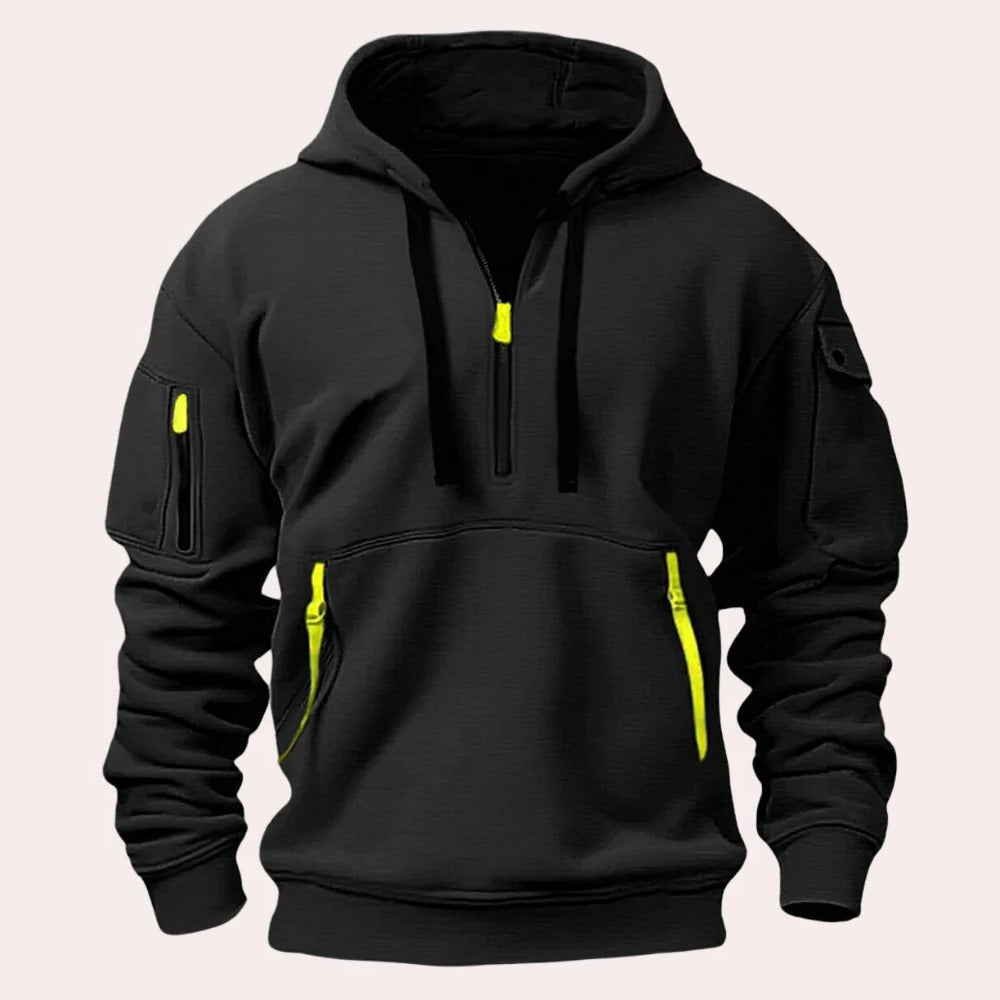 Herren Freizeit Kapuzenpullover Sweatshirt