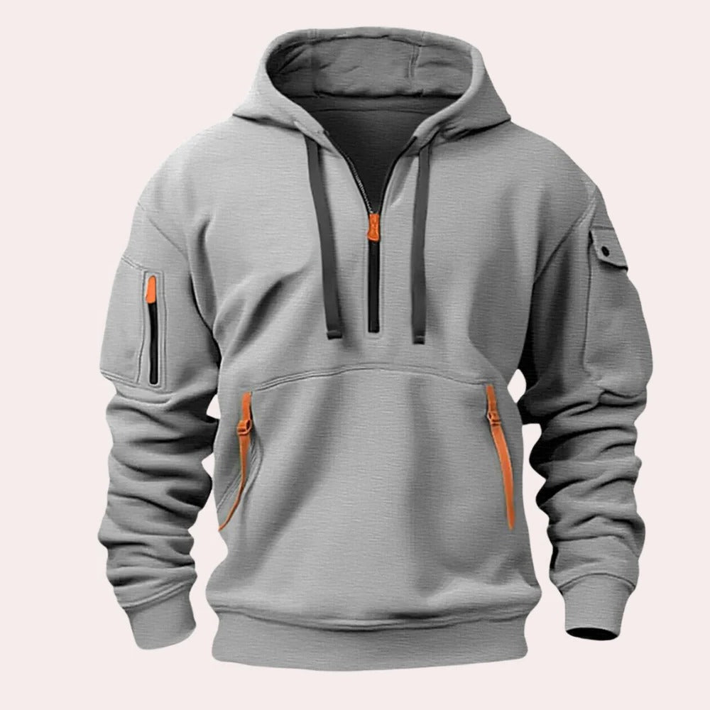 Herren Freizeit Kapuzenpullover Sweatshirt