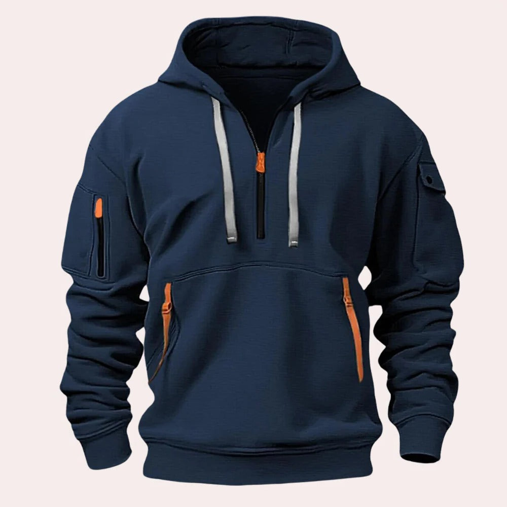 Herren Freizeit Kapuzenpullover Sweatshirt
