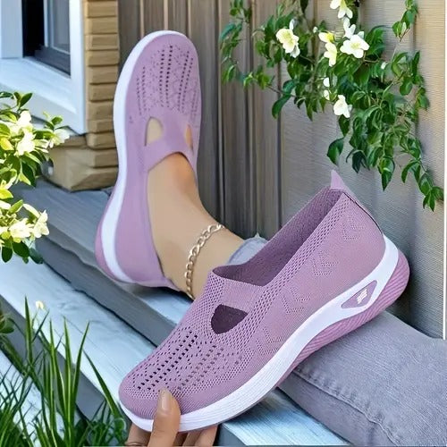 Scarpe da passeggio quotidiane slip-on da donna