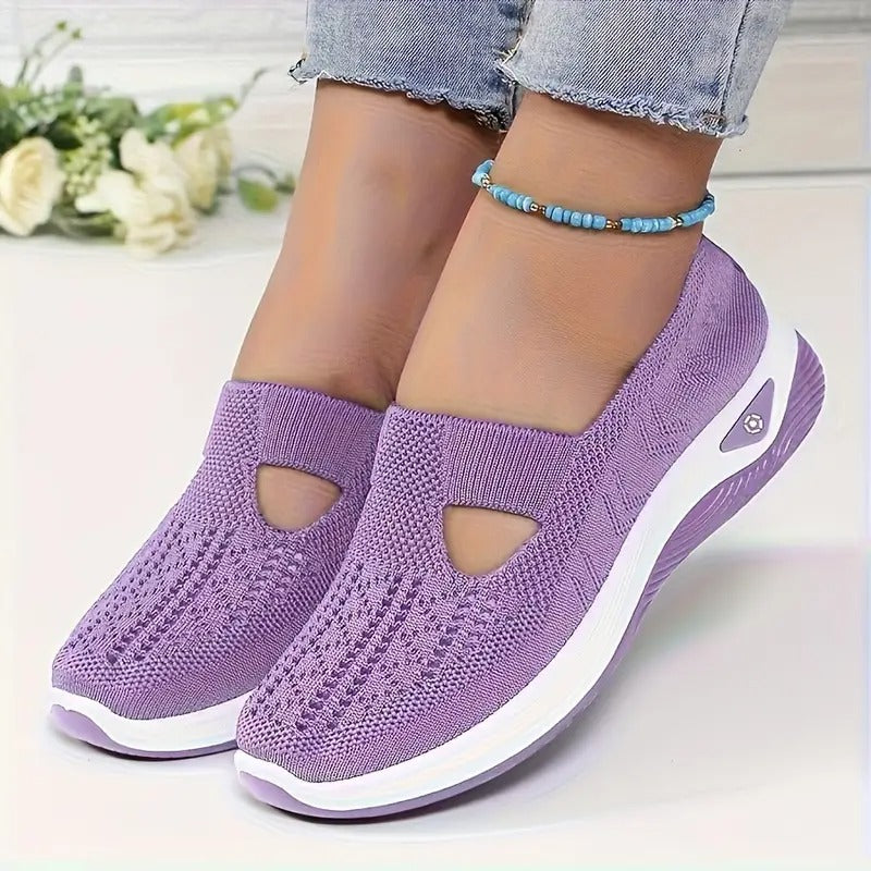 Scarpe da passeggio quotidiane slip-on da donna