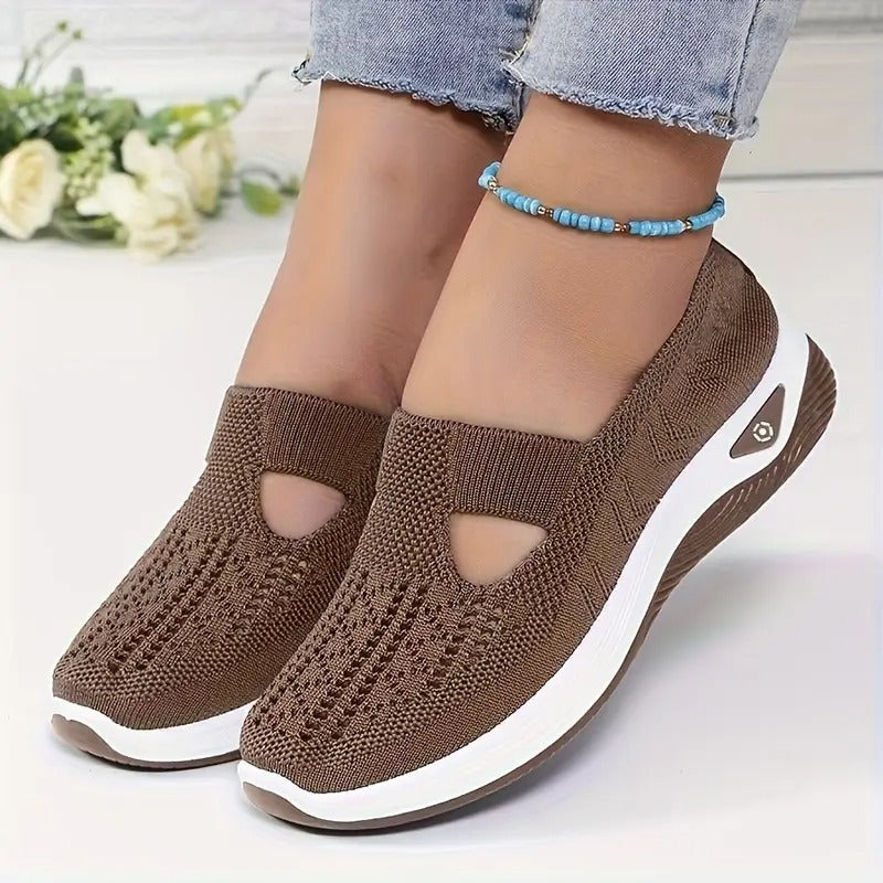 Scarpe da passeggio quotidiane slip-on da donna