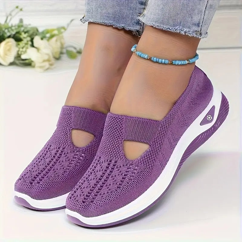 Scarpe da passeggio quotidiane slip-on da donna