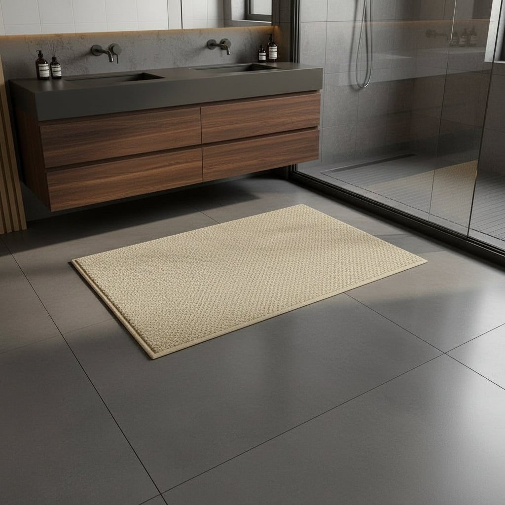 Indoor Doormat with Non-Slip Backing and Absorbent Textured Loop Pile for Entryway - Image 3