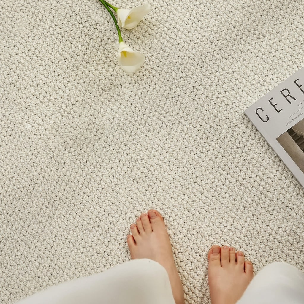 Indoor Doormat with Non-Slip Backing and Absorbent Textured Loop Pile for Entryway - Image 6